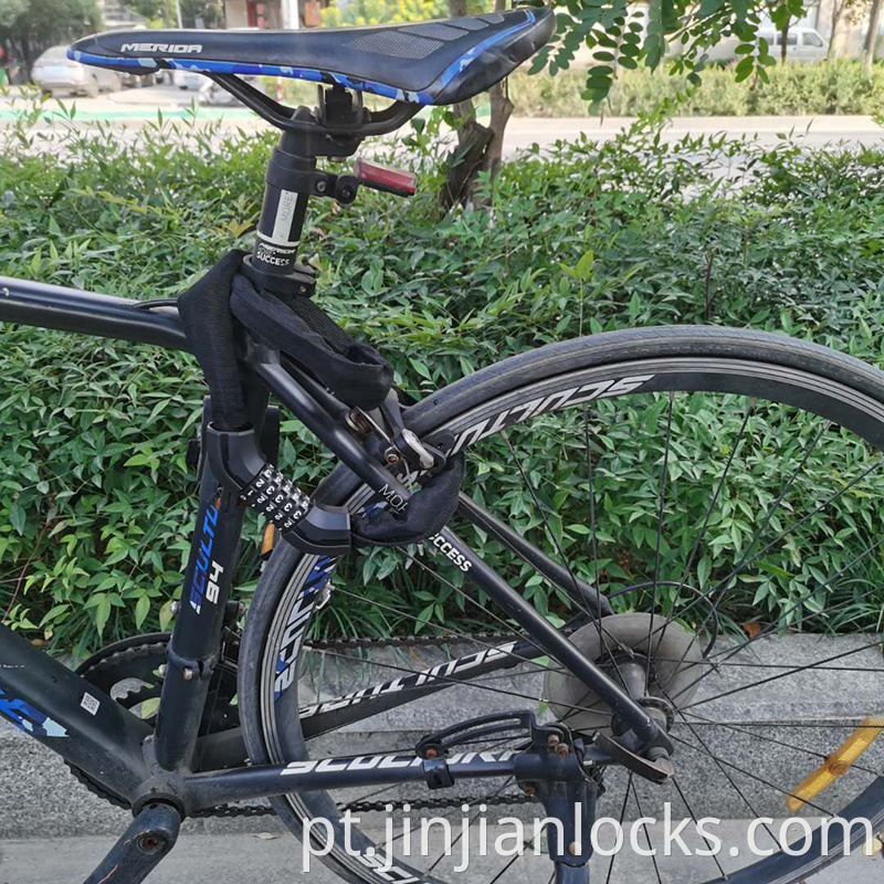 Bloqueio de bicicleta de bicicleta de aço jinjian